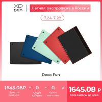 XPPen Deco Fun Graphics Tablet Digital Drawing Tablet 8192 levels Tilt Online Education Support Android Mac Linux Windows Chrome