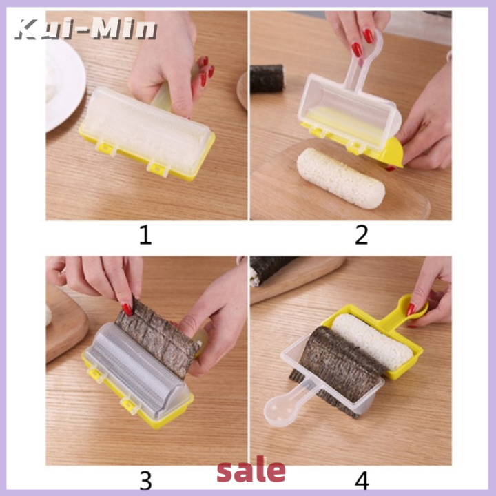 kui-min-ความคิดสร้างสรรค์-diy-แม่พิมพ์ข้าวปั้นแม่พิมพ์ทำซูชิอุปกรณ์ทำข้าวกล่องอุปกรณ์ที่ใช้ในครัว