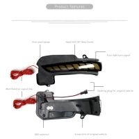 LED Dynamic Turn Signal Side Rearview Mirror Indicator Blinker Light for Toyota Fortuner Hilux Innova 2016+