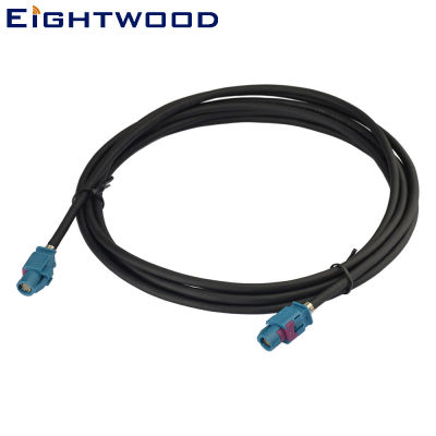 Eightwood Vehicle Transmission Fakra HSD Adapter LVDS HSD 535 4-Core Cable FAKRA "Z" Jack Female connector Shielded Dacar 300 cm