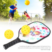 Pickleball Paddle Sport ไม้พาย Pickleball มีประสิทธิภาพพร้อมขอบบางเฉียบสำหรับกีฬากลางแจ้งสำหรับครอบครัว