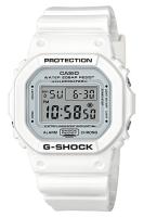 Casio G-Shock นาฬิกาข้อมือผู้ชาย สายเรซิ่น รุ่น DW-5600MW,DW-5600MW-7 - สีขาว