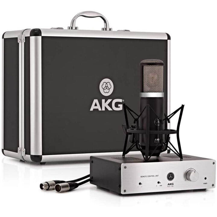 akg-p820-tube-ไมค์คอนเดนเซอร์-แบบหลอด-เลือกแพทเทิร์นได้-9-แบบ-ความถี่-20hz-20khz-แถมฟรี-รีโมท-amp-เคส-amp-ขาจับไมค์