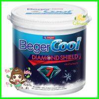 สีน้ำทาภายนอก BEGER CoolDiamond7 BASE A เนียน 3.5 ลิตรWATER-BASED EXTERIOR PAINT BEGER COOL DIAMONDSHIELD 7 BASE A SHEEN 3.5L **ขายดีที่สุด**