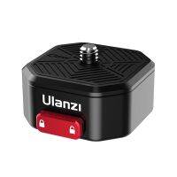 Ulanzi Claw Quick Release Set Generation Il เพลทอลูมิเนียมยึดขาตั้งกล้องแบบ Claw ล๊อค ใส่กับเกลียว 1/4