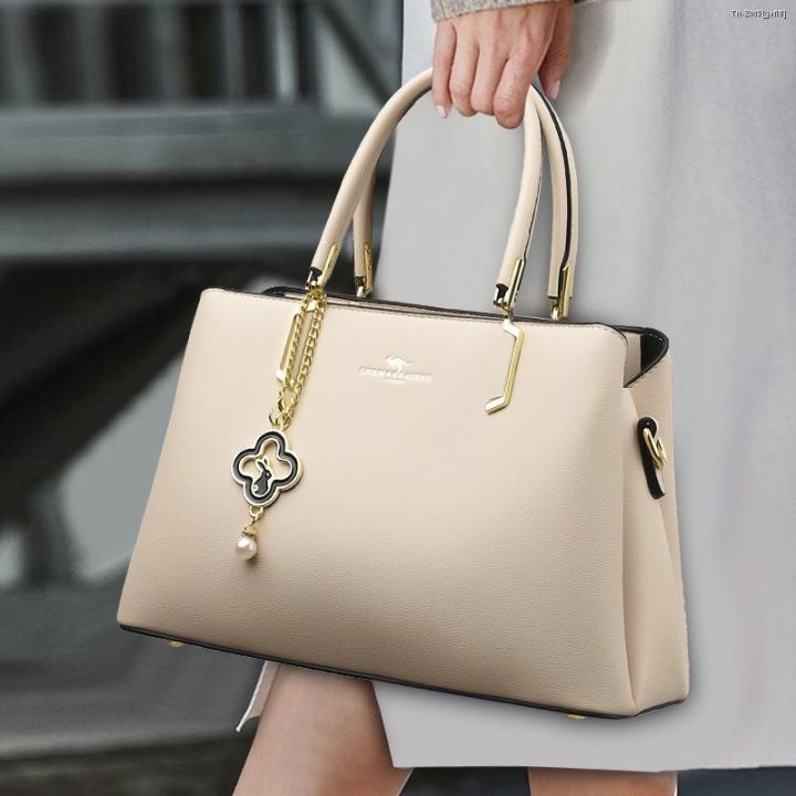 handbag-branded-กระเป๋าคุณแม่หนังนิ่ม-2023-ใหม่กระเป๋าถือผู้หญิงกระเป๋าบรรยากาศกระเป๋าหิ้วกระเป๋าแนวทแยงแฟชั่นกระเป๋าสุภาพสตรีวัยกลางคนที่ตรงกันทั