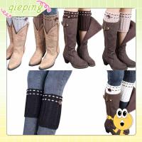 QIEPING Fashion Hosiery Winter Warm Boot Socks Leg Warmers Crochet Knit Knee Cover High