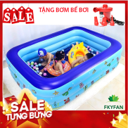 Bể bơi phao đại dương trẻ em 3 tầng BỂ BƠI CHO BÉ 1M3giá rẻ có họa tiết