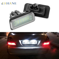 ไฟ LED เครื่องฉายเลเซอร์รูปโลโก้ประตูรถ2ชิ้นโคมไฟต้อนรับสำหรับ Mercedes Benz W203 W211 W219 R171