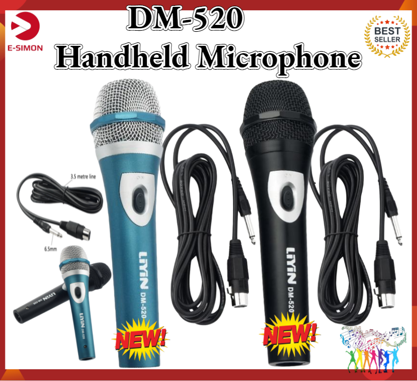 ABO Gear Dynamic Microphone Karaoke Microphone Handheld Microphone Professional Moving Coil Dynamic Handheld Microphone 