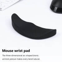 มือที่รองรับเพื่อพักข้อมือ Mat Mousepad สำหรับสำนักงานซิลิกาเจลปฏิบัติแผ่นรองเมาส์ที่ใช้ได้อย่างสบาย