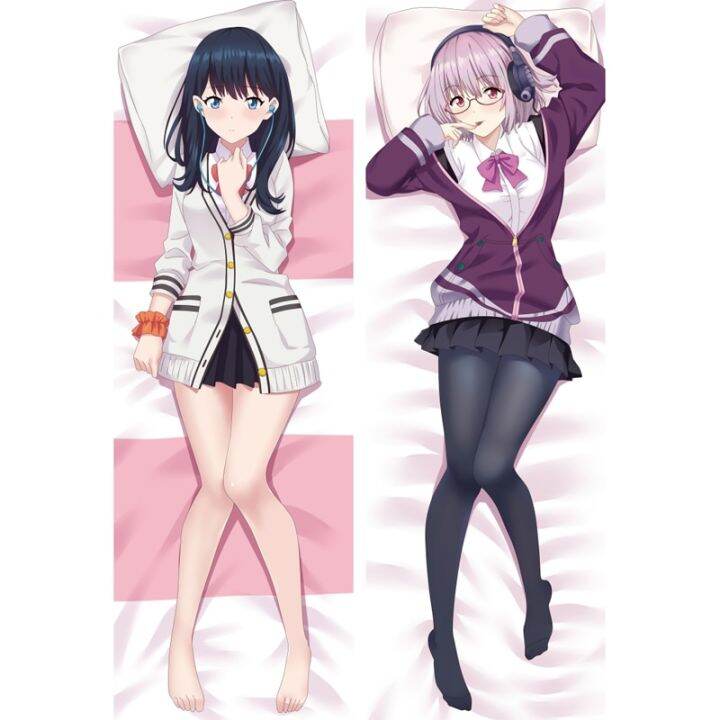 ปลอกหมอนลายอนิเมะเด็กผู้ชายเด็กผู้หญิง-ปลอกหมอนตัวกอด-dakimakura-ss-gridtakman-arada-rikka-ตกแต่งห้องบ้าน