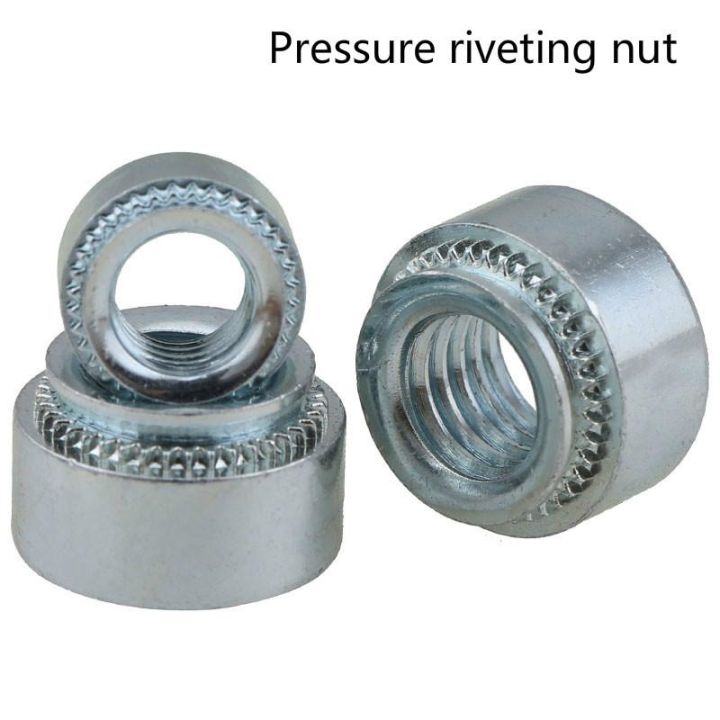 30pcsself-clinching-nut-press-insert-rivet-nut-m3-m4-m5-m6