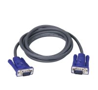 vga สายจอ สายต่อคอม สายไฟ สาย RGB M/M CABLE 3เมตร  /สายเคเบิ้ลคุณภาพสูงสำหรับต่อจอ  RGB M/M CABLE หัวสีฟ้า