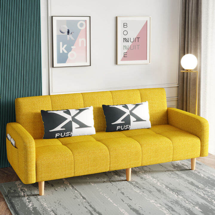 Multifunctional foldable sofa bed small household sofa to bed on sale 2 person Sofa Chair modern