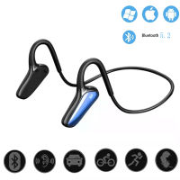 Bone Conduction Headphones Bluetooth Wireless Earphones HD Stereo Comfortable Wear Hook Light Weight Sports Waterproof Headset