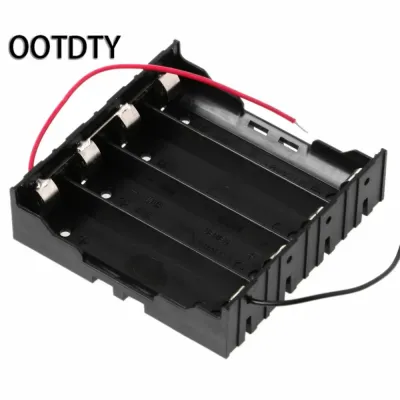 3.7V Parallel 3x 4x 18650 Batteries Holder Box Storage Case Container With Wire