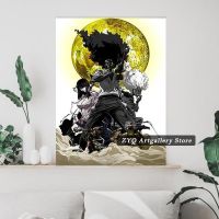 2023☞❏ Afro Samurai Anime Home Decor Poster Pictures Wall Art Bedroom Decoration Study Living Room Prints Painting