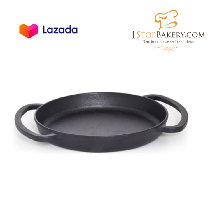 Cast iron KAPP 48010020 Cast Iron Round Pan 20 cm. (SIL4020)/กระทะเหล็กหล่อ