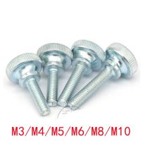 1/10Pc M3 M4 M5 M6 M8 M10 DIN464 GB834 Knurl High Step Head Hand Tighten Thumb Screw Curtain Dinding Glass Lock Thumbscrew Adjust