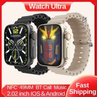 ZZOOI New In Smart Watch 8 Ultra Men Women SmartWatch Bluetooth Phone Call NFC Wireless Charges PK IWO13 DT8 Max HD Display Waterproof