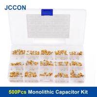 500Pcs/Box Ceramic Capacitor Assorted Kit Multilayer Ceramic Capacitors 50V（0.1uf - 10uf）10Values x 50Pcs=500Pcs