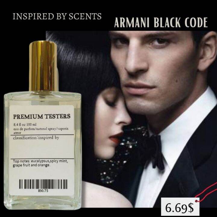 Armani Black Code Perfume For Men EDP 100ml Lazada PH
