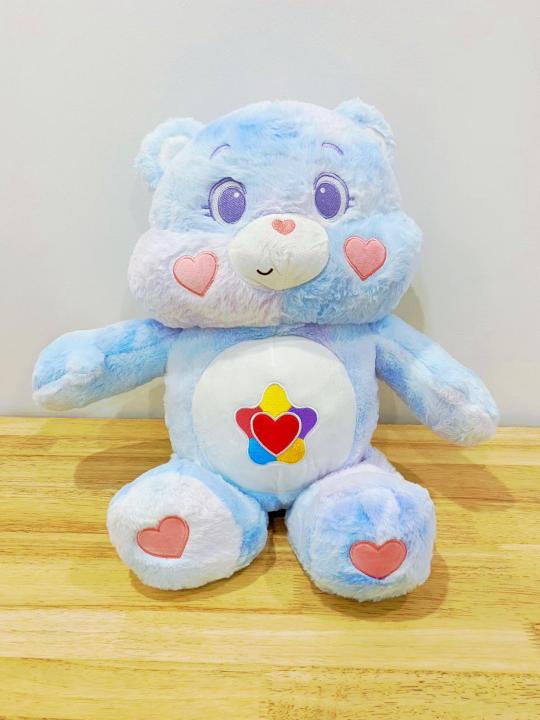 julyshop-หมอนผ้าห่ม-care-bear-หมอนผ้าห่ม-หมอนผ้าห่มซุกมือ-หมอนผ้าห่มพกพา-ตุ๊กตาผ้าห่ม-หมอนผ้าห่มใหญ่-พร้อมส่งจากไทย