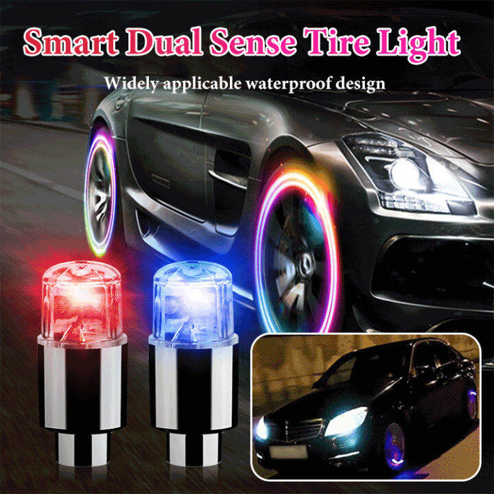 GIIKING Automobile intelligent dualsensing tire lights Lazada PH