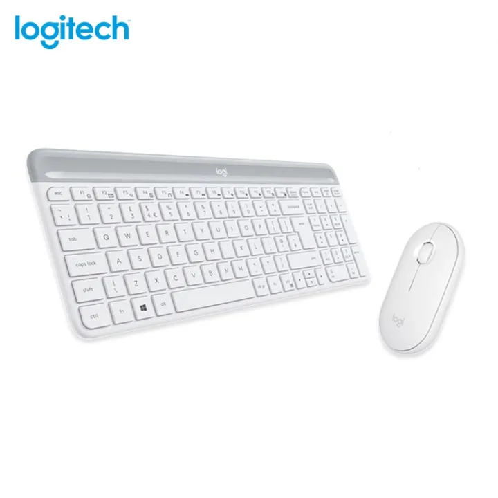 PLE【1 Year Warranty】Logitechh MK470 Slim, Compact & Quiet Wireless