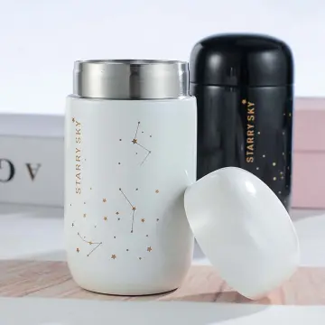 Starry Mini Coffee Cup Leak Proof Cute Bottle Stainless Steel Thermos  Bottle New