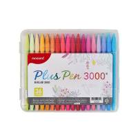 เซทปากกา 36 สี โมนามิ โมนามิพลัสเพน 3000 Monami plus pen 3000 แพคเกจใหม่เป็นกล่องพลาสติก