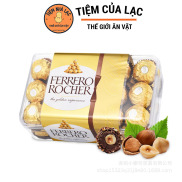 Socola Rocher Đức hộp 16 viên, chocolate Ferrero Rocher phủ hạt dẻ