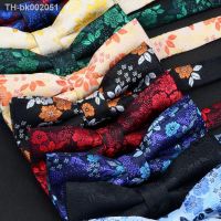 ✗₪⊕ GUSLESON Quality Floral Bow Tie Wedding Bowtie Silk Noeud Papillon Men Pajaritas Cravat Business Bowties Female Male Neckwear