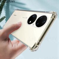 {Taoyitao เคส} เคสซิลิโคนกันกระแทกแบบหนาสำหรับ Huawei Nova 3 3i 5T 8 8i 7i Y70 9 SE Y90 10 P50 Pro P10 P20 P30 P40 Lite P Z