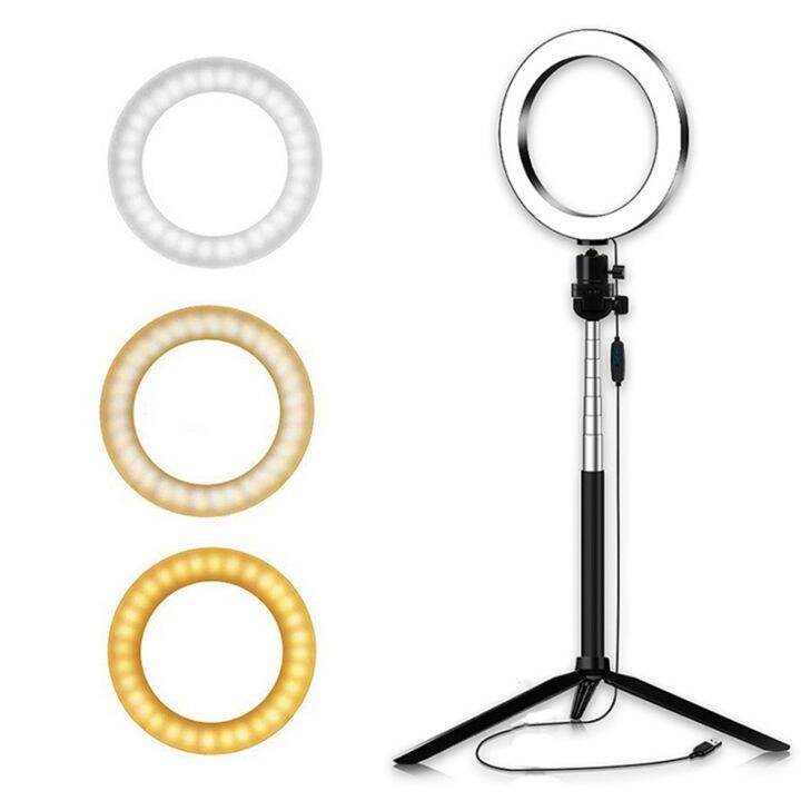 6-inch-led-ring-light-with-selfie-stick-and-tripod-remote-control-dimming-for-live-streaming-makeup-selfies-video