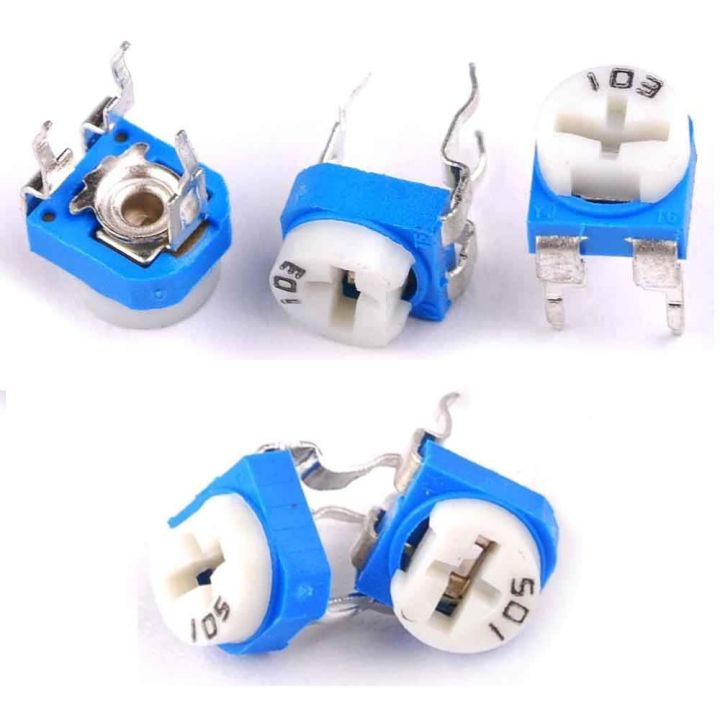 5pcs-rm065-rm-065-trimmer-resistors-potentiometer-3pin-100-1mohm-blue-white-variable-horizontal-adjustable-potentiometers-kit