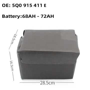 Buy Eosvw Golf Mk6 Mk7 Battery Cover - Cotton Thermo Protection For Passat  Jetta