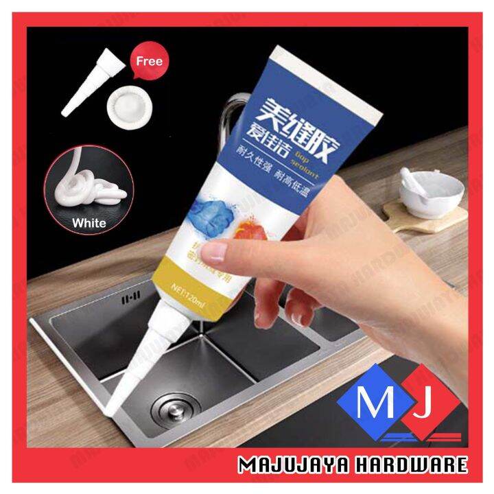 Tile Reform Waterproof White Gap Sealant Refill Grout Filler Anti