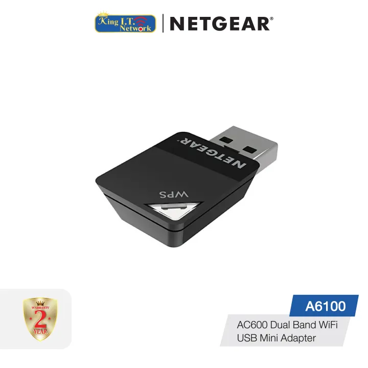 NETGEAR (A6100) AC600 Dual Band WiFi USB Mini Adapter | Lazada.co.th