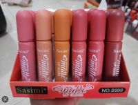 ⚡FLASH SALE⚡♡พร้อมส่ง์ SASIMI MATTE LIPCREAM S-999 (24packs in a box)