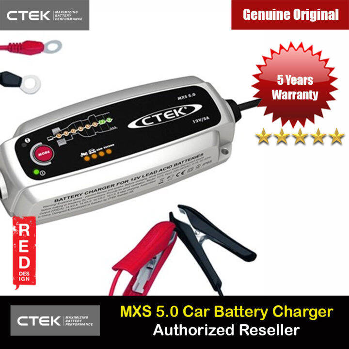 CTEK MXS 5.0 UK Smart Battery Charger Lazada
