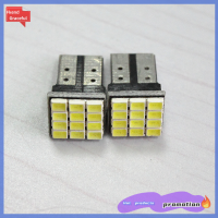 Fkend 3020 T10สว่าง12 LED แบบ SMD 1ชิ้นหลอดไฟหลอดไฟแบบลิ่มสัญญาณเลี้ยวรถอัตโนมัติสีขาว