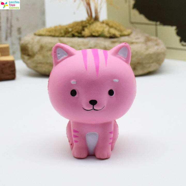 lt-ready-stock-cartoon-cat-squishy-slow-rising-phone-straps-cute-kitten-soft-squeeze-bread-charms-scented-kids-toyของเล่นเด็กผญ1-cod