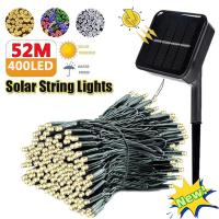 1Pack Solar String Light Fairy Garden Waterproof Outdoor Lamp 6V Garland For Christmas Xmas Holiday Party Home Decoration