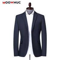 ZZOOI Casual Blazers for Men 2022 Suits Fashion New Coats Solid Wedding Autumn Woollen Brand MOOWNUC Bridegrooms Costume  Prom Party