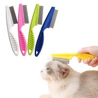 1PCS Pet Cat Comb Anti Lice Stainless Steel Kitty Puppy Dog Animal Care Flea Hair Grooming Fur Removal Brush Brushes  Combs