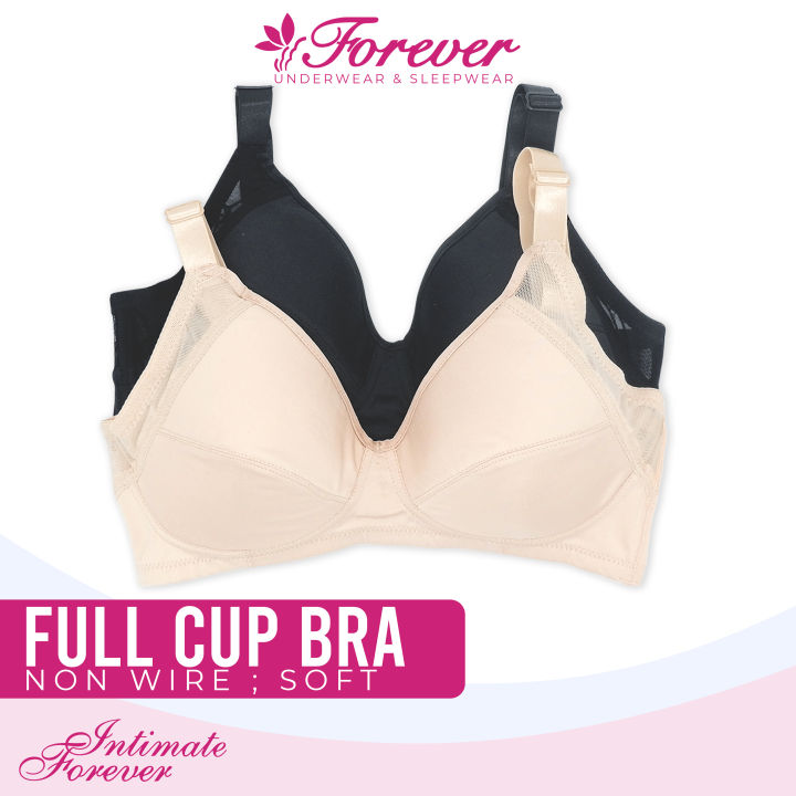 Intimate Forever B408 Cup B Per Piece Full Cup Bra Soft Fabric Non ...