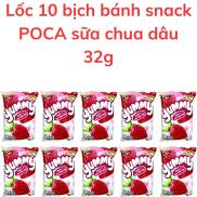 Bánh snack POCA vị sữa chua dâu yummy bịch 32g