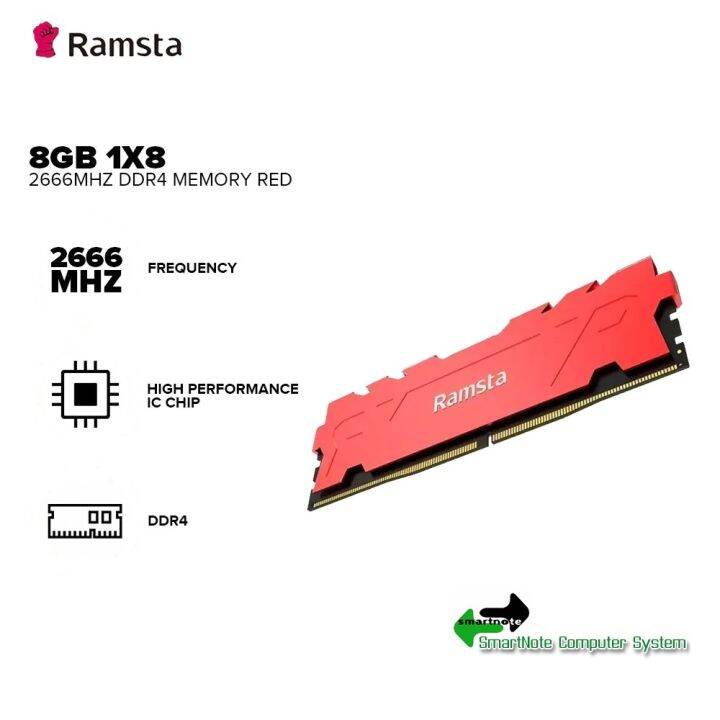 Ramsta Ddr4 2666mhz 3200mhz 4g8g16g Ram For Desktop Cpu Lazada Ph